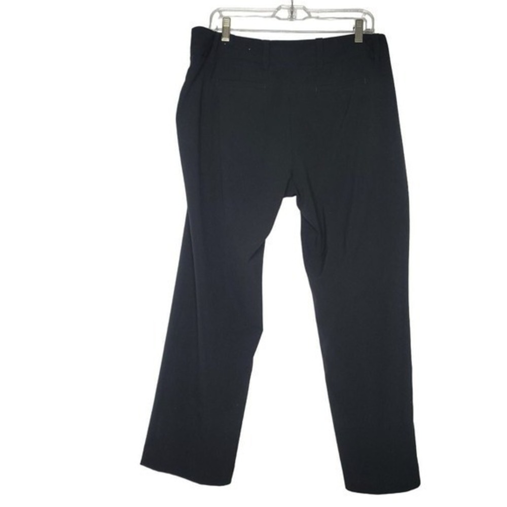 Emaline Women 16P Blk Slim Fit Dress Pants Preppy Classic Work Minimalist Office - Picture 5 of 10